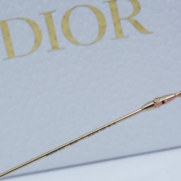 Dior MISSDIOR B1U B0N0 Cat Eye Sunglasses - Gold/Pink - Picture 10 of 12